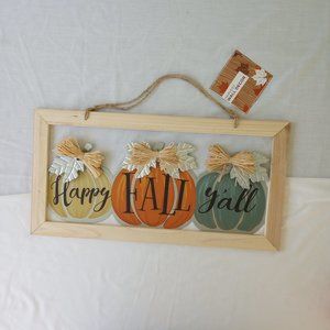 Harvest Wall Decor with Wood Frame-